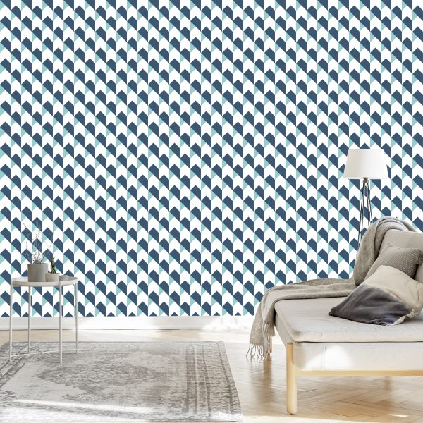 Behang Modern Geometrisch Patroon - Afbeelding 3