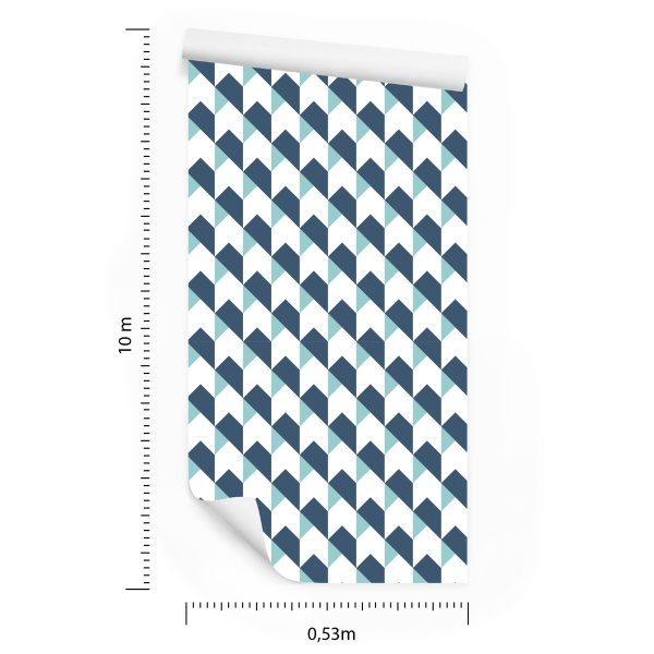 Behang Modern Geometrisch Patroon - Afbeelding 8