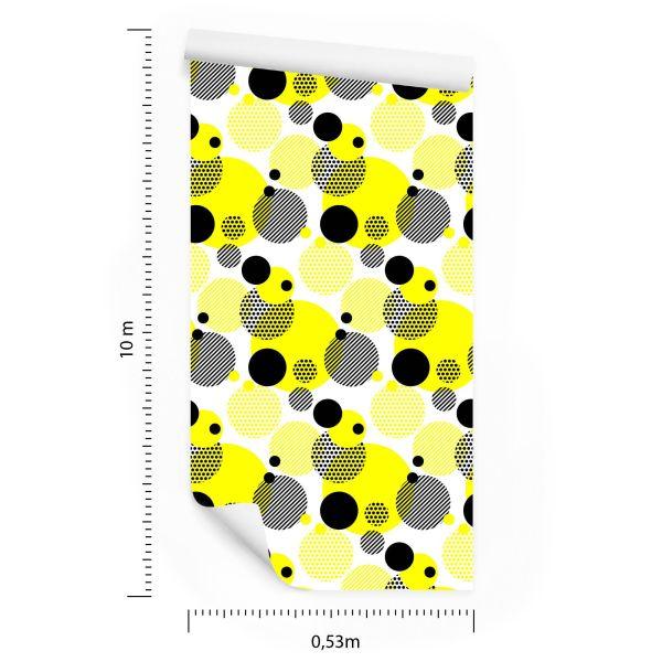 Behang Geometrisch - Stippen - Afbeelding 8
