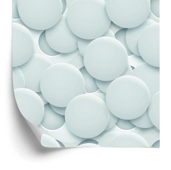 Behang Abstract 3D Geometrisch Patroon
