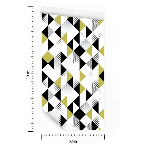 Behang Geometrisch - Kleurrijke Driehoeken - Afbeelding 8
