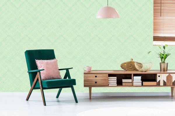 Behang Geometrisch - Vintage - Afbeelding 6