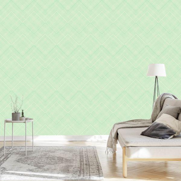 Behang Geometrisch - Vintage - Afbeelding 3