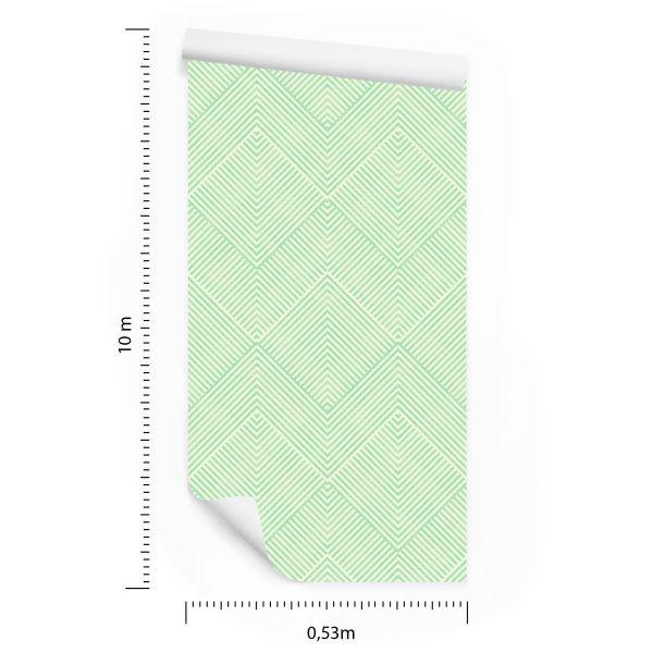 Behang Geometrisch - Vintage - Afbeelding 8
