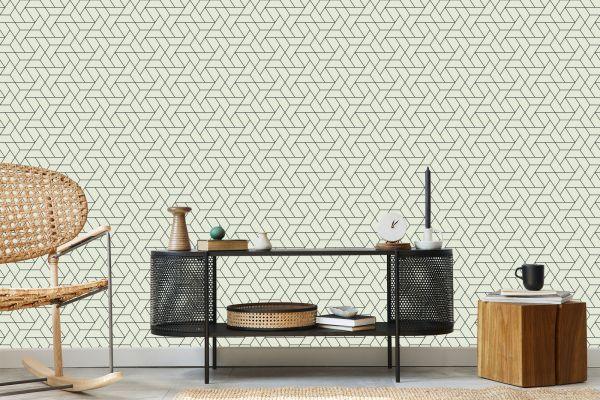 Behang Modern Geometrisch Patroon - Afbeelding 5