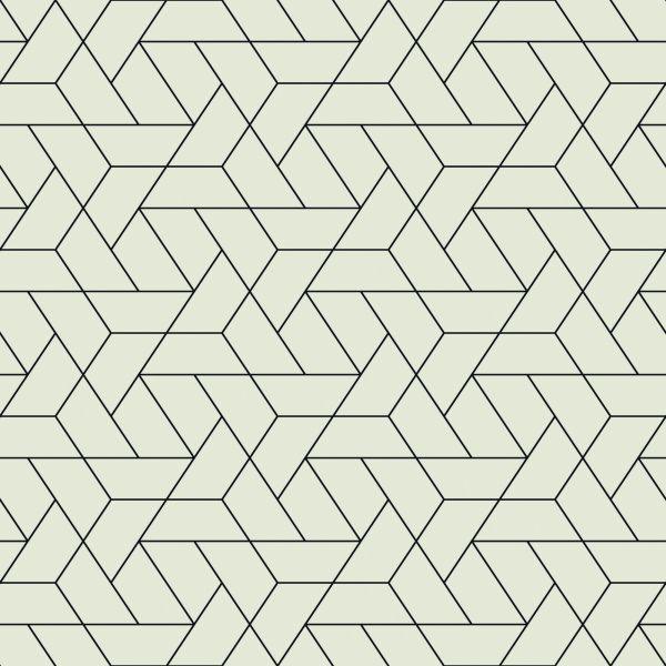 Behang Modern Geometrisch Patroon - Afbeelding 2