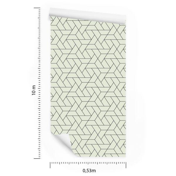 Behang Modern Geometrisch Patroon - Afbeelding 8