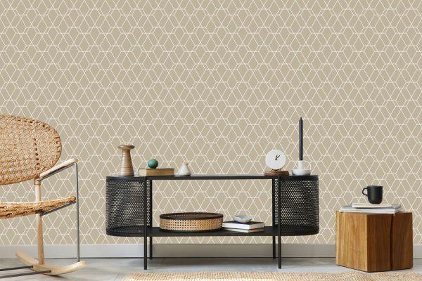Behang Modern Geometrisch Patroon - Afbeelding 5