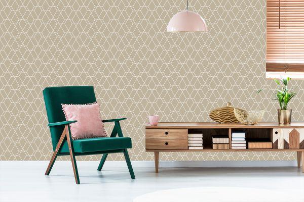 Behang Modern Geometrisch Patroon - Afbeelding 6