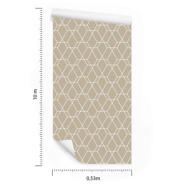 Behang Modern Geometrisch Patroon - Afbeelding 8