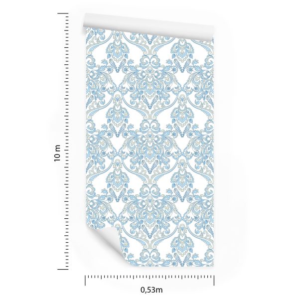 Behang Ornamenten In Barokke Stijl - Afbeelding 8