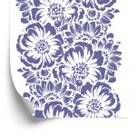 Behang Abstracte Bloemen