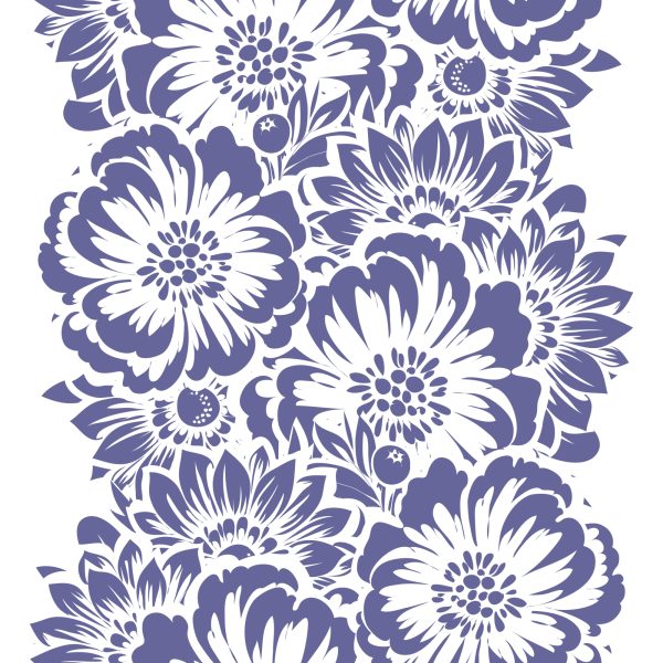 Behang Abstracte Bloemen - Afbeelding 2