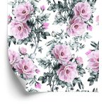 Behang Prachtige Pastelkleurige Bloemen