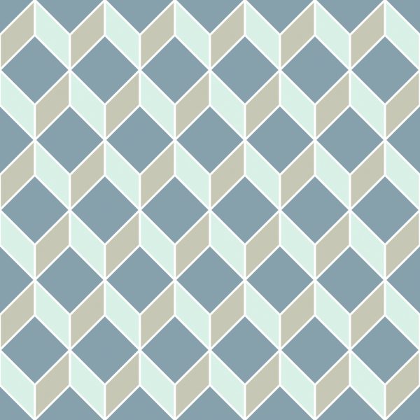 Behang Geometrische Abstractie - Afbeelding 2