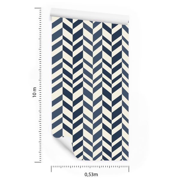 Behang Geometrisch-Retro - Afbeelding 8