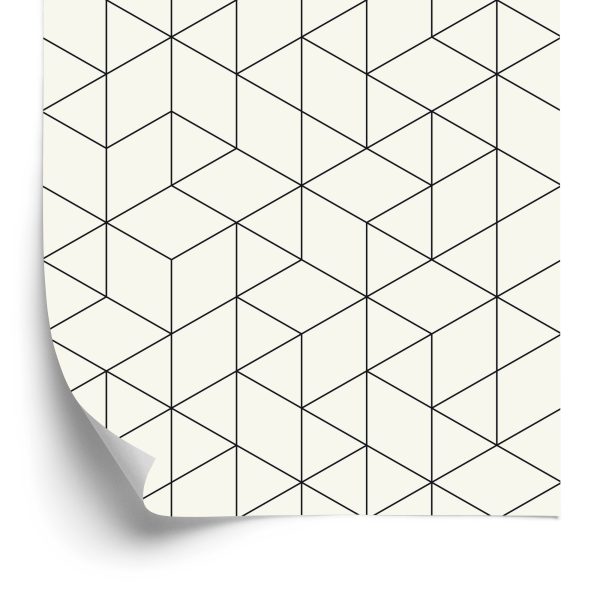 Behang Geometrisch - Kubussen