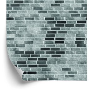 Behang Modern Grijs Bakstenen Muureffect