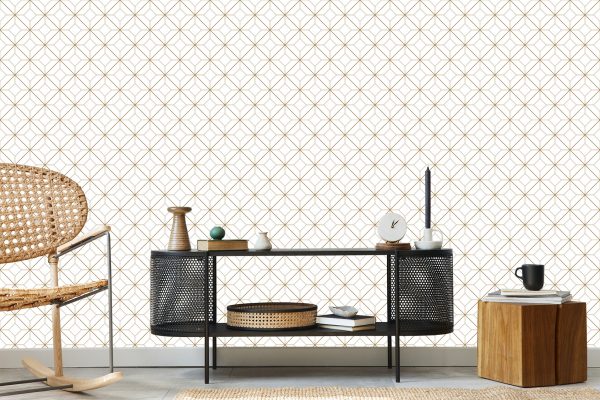 Behang Modern Geometrisch Patroon - Afbeelding 5