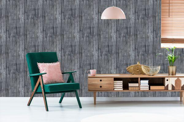 Behang Rustieke Houten Planken - Afbeelding 6