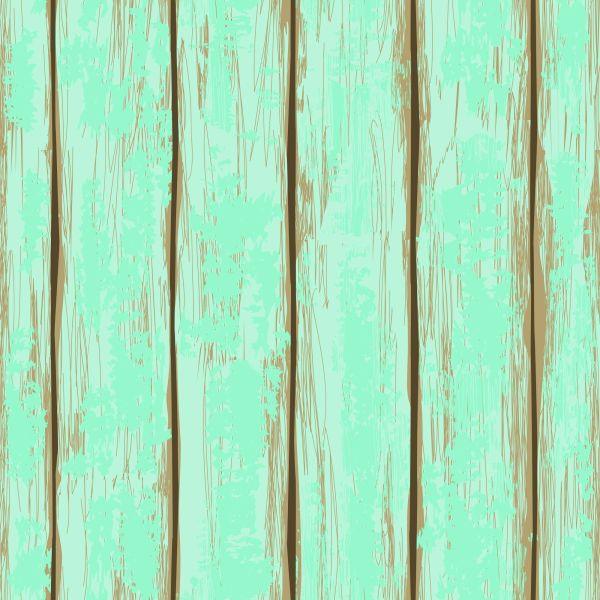 Behang Kleurrijke Houten Planken Met Chips - Afbeelding 2