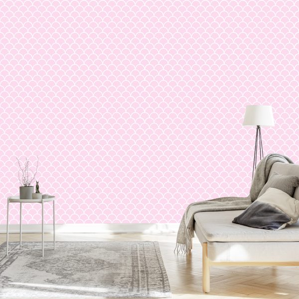 Behang Geometrische Modieuze Sierpatronen Voor De Woonkamer - Afbeelding 3
