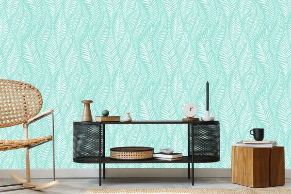 Behang Delicate Bladeren - Afbeelding 5