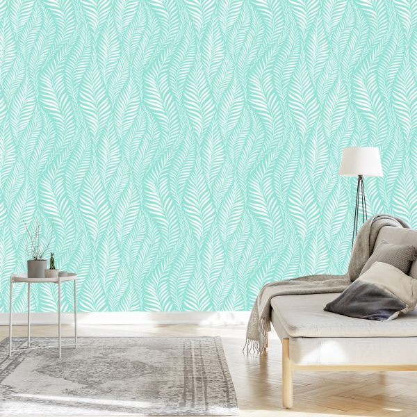 Behang Delicate Bladeren - Afbeelding 3