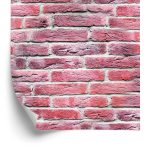 Behang Oude Rode Baksteen