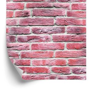 Behang Oude Rode Baksteen