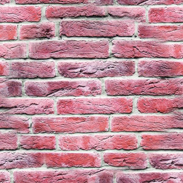 Behang Oude Rode Baksteen - Afbeelding 2