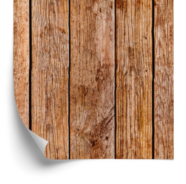 Behang Oude Houten Planken