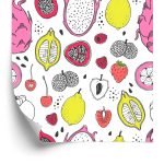 Behang Voor In De Keuken - Exotisch Fruit
