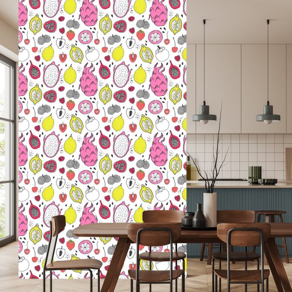 Behang Voor In De Keuken - Exotisch Fruit - Afbeelding 4