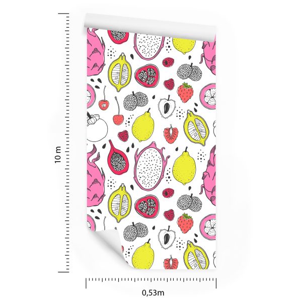 Behang Voor In De Keuken - Exotisch Fruit - Afbeelding 8
