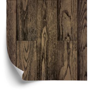 Behang Donkere Verticale Houten Planken