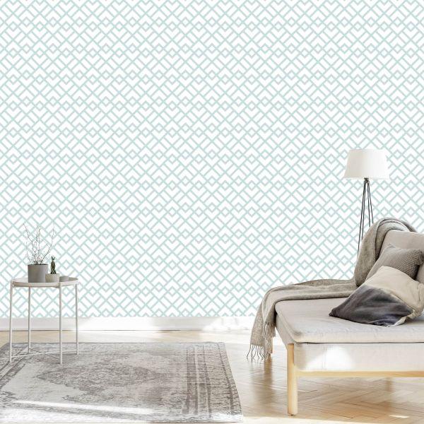 Behang Modern Geometrisch Patroon - Afbeelding 3