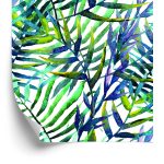 Behang Aquarel Bladeren