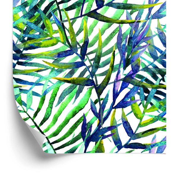 Behang Aquarel Bladeren