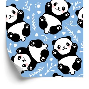 Behang Voor Kinderen - Pandaberen