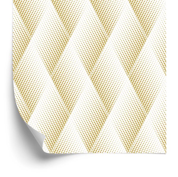 Behang Geometrisch - Diamanten