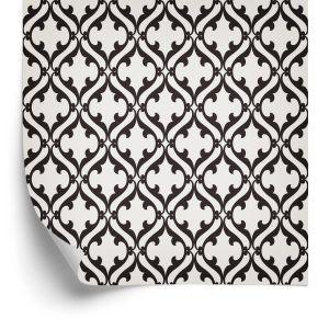 Behang Vintage Ornamenten