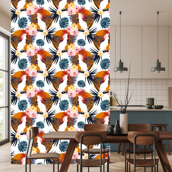 Behang Papegaaien, - Afbeelding 4