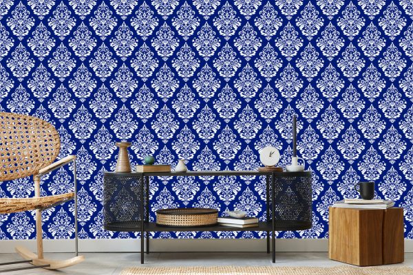 Behang Ornamenten In Barokke Stijl - Afbeelding 5