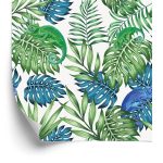 Behang Exotische Kameleonbladeren