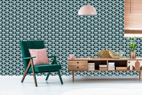 Behang Modern Geometrisch Patroon - Afbeelding 6