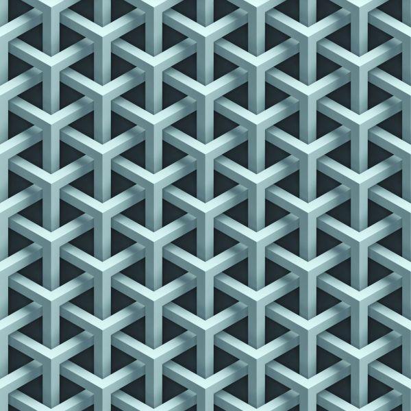 Behang Modern Geometrisch Patroon - Afbeelding 2