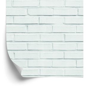 Behang Witte En Grijze Baksteen