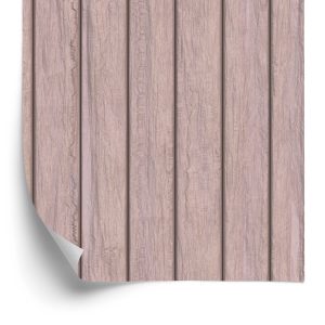 Behang Houten Planken In Pastelkleuren