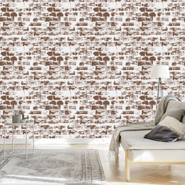 Behang Stenen Muur - Afbeelding 3